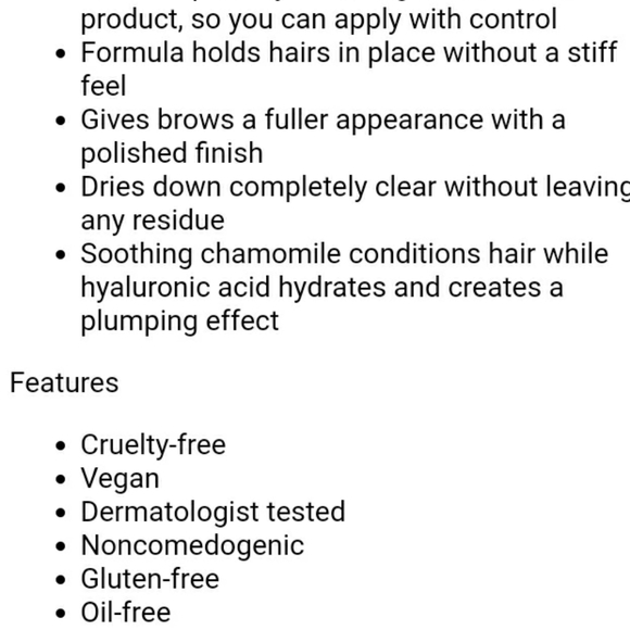 ANASTASIA BEVERLY HILLS CLEAR BROW GEL LIGHTWEIGHT SETTER. - Picture 6 of 8